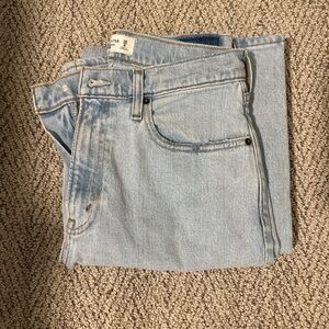 Abercrombie & Fitch Light Wash Straight Jeans
